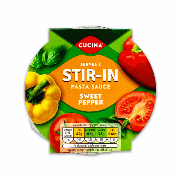 Cucina Sweet Pepper Stir In Pasta Sauce 150g